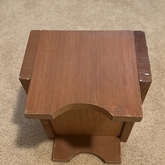 vintage shoe shine box with brushes over 50 years old - Picture 6 of 13